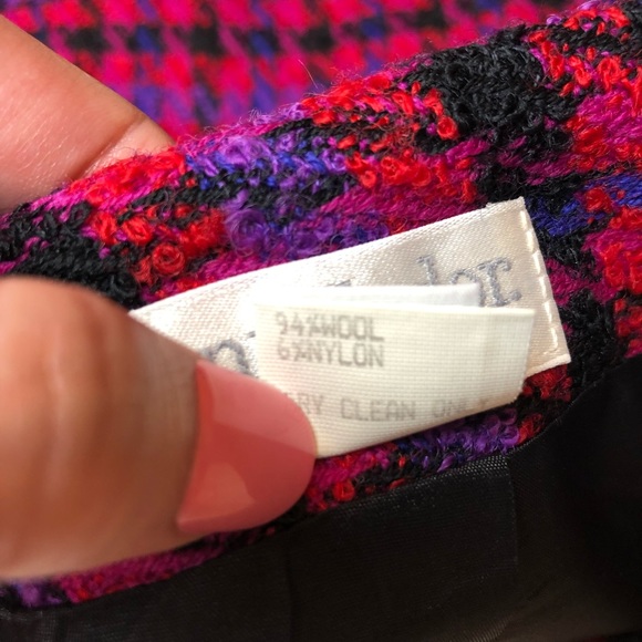 Vintage Ann Taylor | Tweed Pencil Skirt - Picture 7 of 7